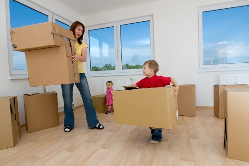 Commercial relocation support for an office move in Islington