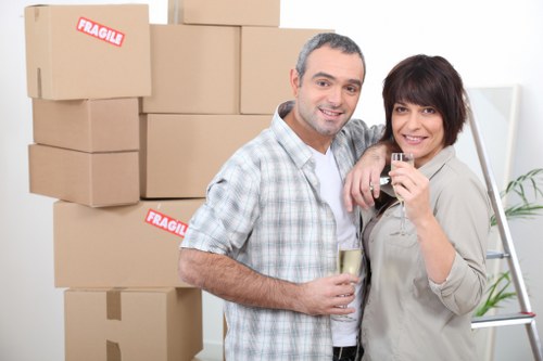 Office removals setup for a business relocation in Islington